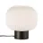Nordlux Milford Lampe De Table Verre Noir | Convient pour E27