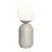 Nordlux Notti Lampe De Table Métal Gris | Convient pour E14