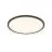 Nordlux Hublot LED Oja 29 19W 830-840 2100lm Noir IP54 | Dimmable 3 niveaux - Dim to Warm