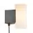 Nordlux Applique Murale Mona Verre Noir 10W 800lm - 927 Blanc Très Chaud | 3 Niveaux De Gradation Dimmable 