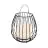 Nordlux Jim To-Go Portable Lampe à batterie Métal Noir 3W 300lm - 827 Blanc Très Chaud | 3 Niveaux De Gradation Dimmable 