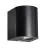 Nordlux Canto 2 Applique Murale Aluminium Noir Up & Down 10.6W 500lm - 830 Blanc Chaud