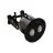 Ecolight Via Led Éclairage de secoursing montage encastré Noir 3.4W | 1H Test automatique 