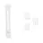 Lot 10x Ledvance Dulux-L LED 8W - 830 Blanc Chaud | Équivalent 18W