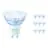 Lot 10x Philips MASTER Value LED Spot GU10 PAR16 6.2W 575lm 36D - 930 Blanc Chaud | Meilleur rendu des couleurs - Dimmable - Équivalent 80W