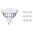 Lot 10x Philips Master Value LED Spot GU5.3 MR16 7.5W 660lm 60D - 940 Blanc Froid | Meilleur rendu des couleurs - Dimmable - Équivalent 50W