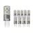 Lot 10x Noxion Bolt LED Capsule G9 3.8W 470lm - 827 Blanc Très Chaud | Équivalent 40W