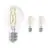 Lot 3x Calex Smart Tuya Wifi E27 Poire Filament 7W 806lm - 818-830 Variable Blanc | Dimmable - Équivalent 60W