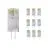Lot 10x Noxion Bolt LED Capsule G4 0.9W 100lm - 830 Blanc Chaud | Équivalent 10W