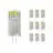 Lot 10x Noxion Bolt LED Capsule G4 1.8W 200lm - 830 Blanc Chaud | Équivalent 20W