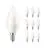 Lot 10x Philips Corepro LED Bougie E14 Dépolie 7W 806lm - 822-827 Dim To Warm | Équivalent 60W