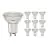Lot 10x Noxion Spot LED GU10 PAR16 4W 345lm 36D - 830 Blanc Chaud | Équivalent 50W