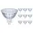 Lot 10x Philips Corepro LED Spot GU5.3 MR16 4.4W 390lm 36D - 840 Blanc Froid | Équivalent 35W