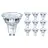 Lot 10x Philips Corepro LED Spot GU10 PAR16 4.9W 460lm 36D - 830 Blanc Chaud | Équivalent 65W