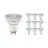 Lot 10x Noxion PerfectColor Spot LED GU10 PAR16 4W 345lm 36D - 930 Blanc Chaud | Meilleur rendu des couleurs - Dimmable - Équivalent 50W