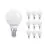 Lot 10x Noxion Lucent Lustre LED E14 Boule Dépolie 4.5W 470lm - 827 Blanc Très Chaud | Équivalent 40W