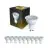 Lot 10x Spot LED GU10 PAR16 4W 345lm 36D - 827 Blanc Très Chaud | Équivalent 50W