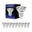 Lot 10x Noxion Spot LED GU10 PAR16 2.4W 230lm 36D - 827 Blanc Très Chaud | Équivalent 35W
