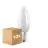 Lot 10x Ledvance Classic LED E14 Bougie Filament Dépolie 4.8W 470lm - 827 Blanc Très Chaud | Dimmable - Équivalent 40W