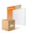 Lot 4x Ledvance Panneau LED Compact Aluminium Blanc 33W 3630lm - 830 Blanc Chaud | 60x60cm - UGR < 19