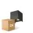 Pack duo D'Lite LED Applique Murale Elingen Aluminium Noir 4.9W 480lm - 830 Blanc Chaud