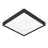 Eglo Plafonnier Éclairage de salle de bains Fueva 6-Z Plastique Noir 13.5W 2000lm - 827-865 Variable Blanc + RGB | Dimmable
