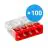 Lot 100x Wago 2273-204 Bornes de raccordement à levier Compact | 4 Câble connexion - 