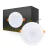 Downlight LED 18W 1620lm 120D - 840 Blanc Froid | Diamètre 175mm - Équivalent 2x18W