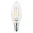 Philips Corepro LED Bougie E14 Torsadée Bougie Filament Claire 2W 250lm - 827 Blanc Très Chaud | Équivalent 25W