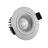 Noxion Spot LED Leda inclinable Aluminium 6W 400lm 36D - 927 Blanc Très Chaud | Diamètre 83mm - IP44 - Meilleur rendu des couleurs - Dimmable