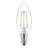 Philips Corepro LED Bougie E14 Filament Claire 2W 250lm – 827 – Blanc Très Chaud | Équivalent 25W