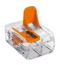 Wago 221-412 Bornes de raccordement à ressort Compact | 2 Câble connexion - Connecteur filaire