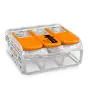Wago 221-413 Bornes de raccordement à ressort Compact | 3 Câble connexion - Connecteur filaire