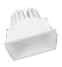 Ledvance Spot LED Carré Foncélight inclinable Blanc 8W 650lm 36D - 830 Blanc Chaud | Diamètre 83mm