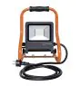 Ledvance Projecteur LED Projecteur de chantier Foncé Gris 30W 2700lm 110D - 840 Blanc Froid | IP54 - 2 Power Outlets - Symétrique