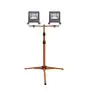 Ledvance Projecteur LED Projecteur de chantier Trépied Foncé Gris 2X50W 9000lm 120D - 840 Blanc Froid | IP65 - Symétrique