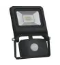 Ledvance Projecteur LED Value Noir 10W 800lm 110D - 840 Blanc Froid | IP44 - Détecteur de mouvement et de lumière - Symétrique
