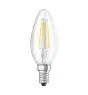 Osram Classic LED E14 Bougie Filament Claire 4W 470lm - 827 Blanc Très Chaud | 3 Step Dim - Équivalent 40W