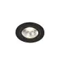 Nordlux Spot LED Alec Noir 6.1W 480lm 36D - 830 Blanc Chaud | Diamètre 80mm - IP20 - 3 niveaux de gradation Dimmable