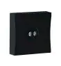 Ecolight Via Led Éclairage de secoursing montage en surface Noir 3.4W | 1H Test automatique