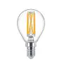 Philips Master Value LED Lustre E14 Boule Filament Claire 3.4W 470lm - 927 Blanc Très Chaud | Meilleur rendu des couleurs - Dimmable - Équivalent 40W