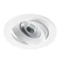 Noxion Spot LED Diamond inclinable Blanc 6W 400lm 36D - 927 Blanc Très Chaud | Diamètre 83mm - IP44 - Meilleur rendu des couleurs - Dimmable