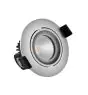 Noxion Spot LED Hydro ignifugé Aluminum 8W 585lm - 927 Blanc Très Chaud | Diamètre 83mm - IP65 - Meilleur rendu des couleurs - Dimmable