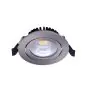 Noxion LED inclinable Slim Spot Argent Ronde 5W 550lm 60D - 940 Blanc Froid | 85mm - IP54 - Dimmable - Meilleur rendu des couleurs