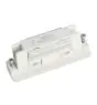 Connecteur triphasé droit électrique - Blanc
