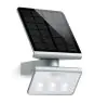 Steinel LED Applique Murale XSolar L-S Argent 150lm - 830 Blanc Chaud | Solar - Détecteur De Mouvement Et De Lumière