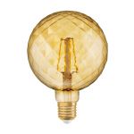 Osram Vintage 1906 LED E27 Pine Filament Dorée 4.5W 470lm - 825 Blanc Très Chaud | Équivalent 40W
