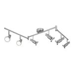 Ledvance Spot LED GU10 Aluminium 6x 3W - 827 Blanc Très Chaud 