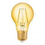 Osram Vintage 1906 LED E27 Poire Filament Dorée 2.5W 220lm - 824 Blanc Très Chaud | Équivalent 25W