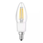 Ledvance Smart+ Wifi E14 Bougie Classic Filament 4W 470lm - 827 Blanc Très Chaud | Dimmable - Équivalent 40W